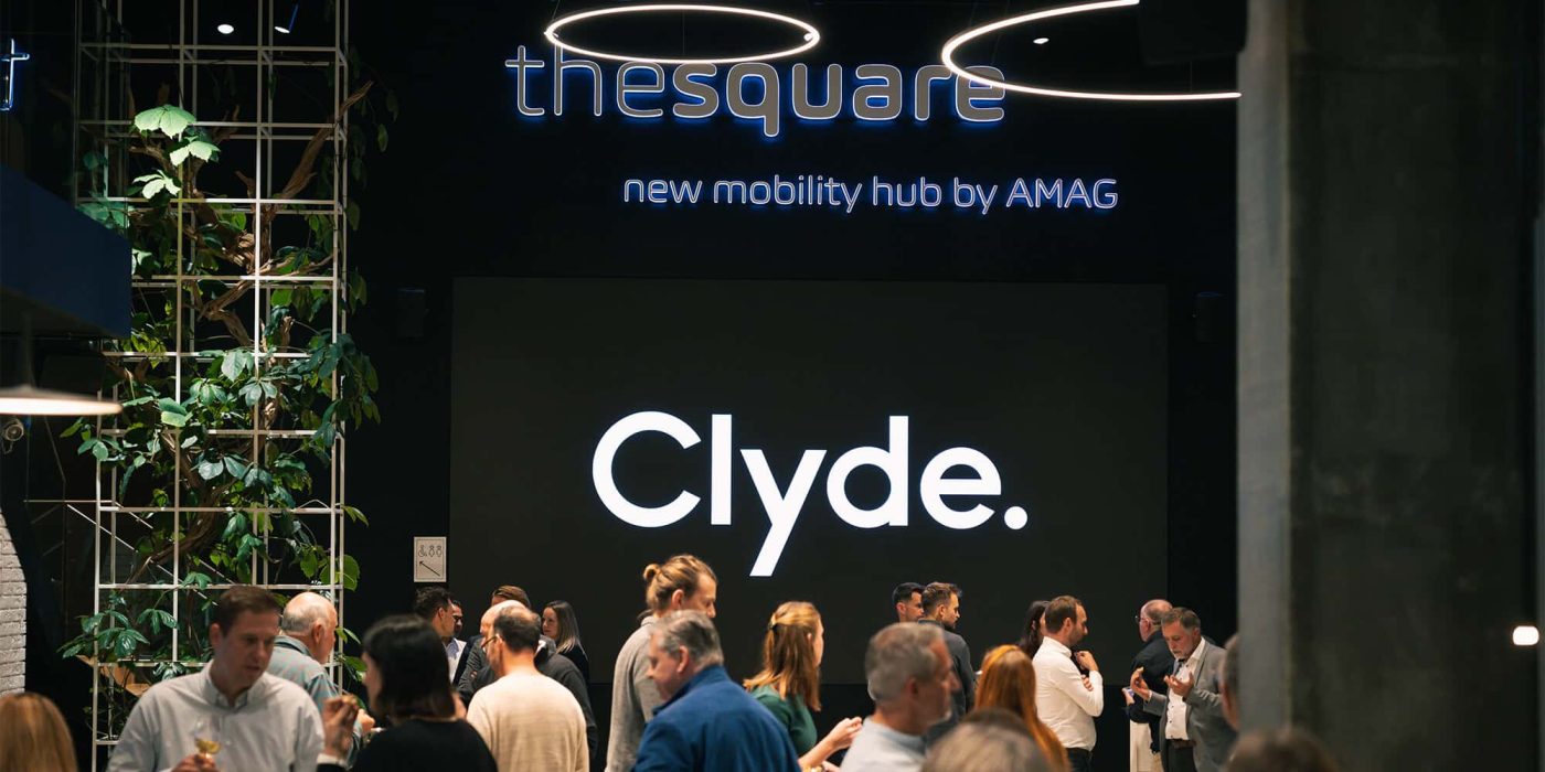 Clyde Connect at the square - new mobility hub by AMAG